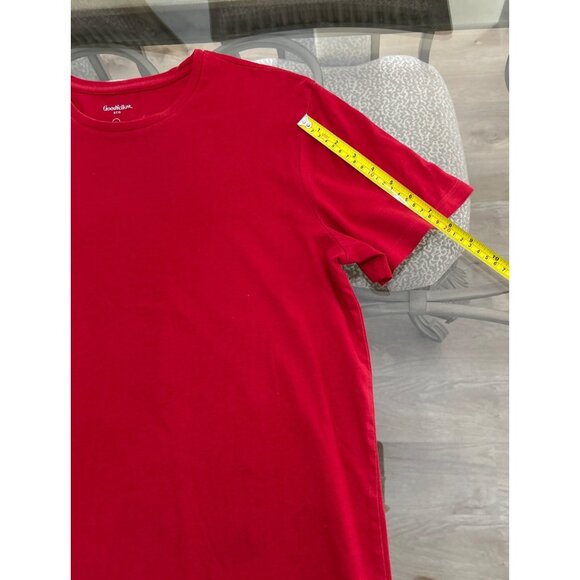 Goodfellow & Co Mens Red Lyndale Tee Shirt Size L Cotton - Picture 7 of 7